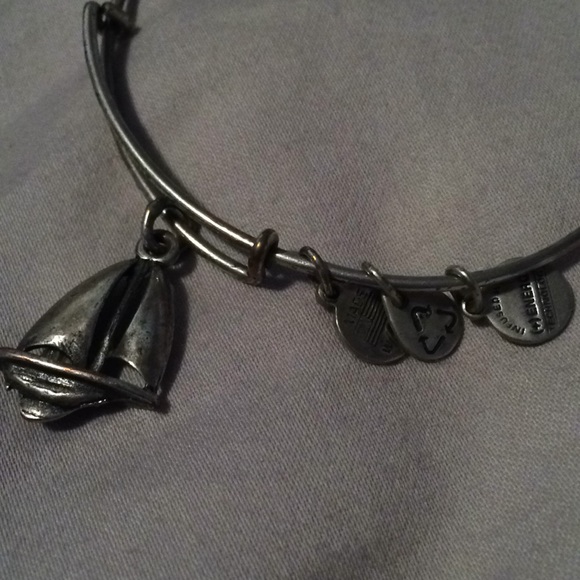 Silver sailboat Alex and Ani - Picture 2 of 2